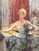Edouard Vuillard actress oil painting on canvas